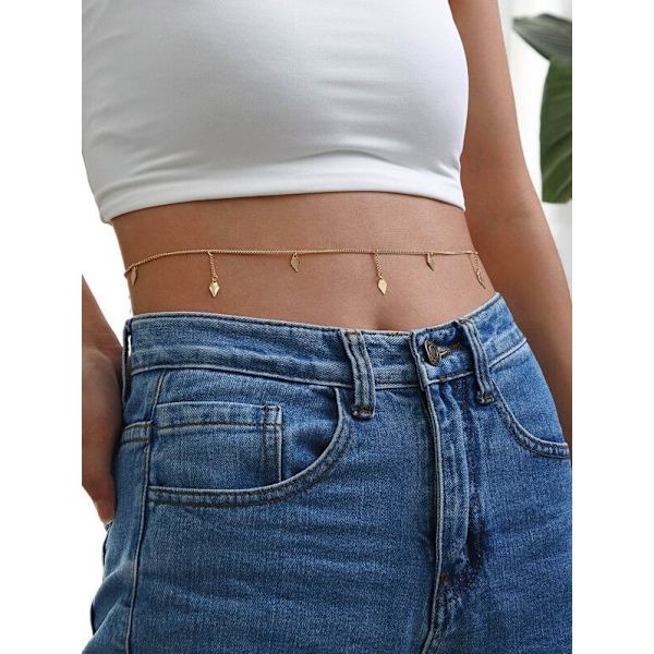 Smyckestrend Sommar Charm Enkeltlager Damkroppskedja
