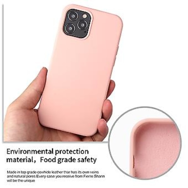 Flydende Silikon Cover til iPhone 13 Mini (Hvid)