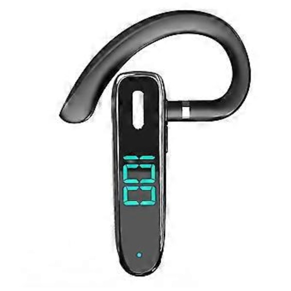 Trådløst Bluetooth Håndsfrit Headset til Erhverv, Ørekrog, Opkalds Støjreduktion, Øretelefon med Digitalt Display, Lang Standbytid, Kørselsheadset