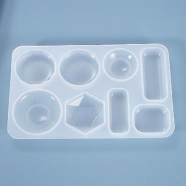 DIY Kunsthåndverk UV Krystall Resin Epoxy Form Håndlaget Smykker Halskjede Resin Form