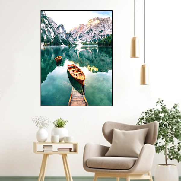 (30x40cm) Uusi timanttimaalausmaisema täynnä timantteja Cro
