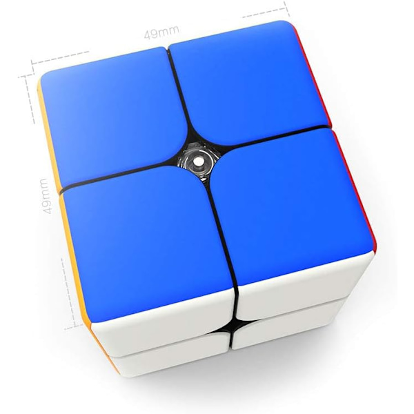 2x2 Cube Puzzle Mini Cube Puzzle Legetøj 2x2x2 Magic Cube Gave