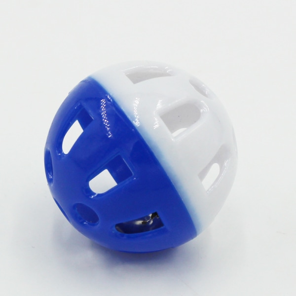 Blå dröm 48 st 4 cm plast katt jingle bollar katt leksak
