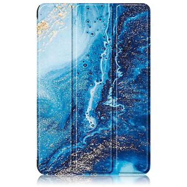 Älykäs nahkainen tabletin suojakotelo Samsung Galaxy Tab A9 Plus:lle (Aallot)