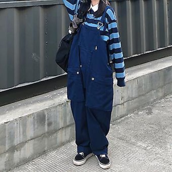 Miesten Haalari Useilla Taskuilla Yksivärinen Löysä Mukava Pukeutumiseen Ylisuurinen Vintage Japanilainen Tyyli Miesten Housut Miesten Vaatteet (2XL Armeijan Vihreä)