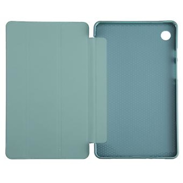 Tri-fold Læder Tablet Etui Til Samsung Galaxy Tab A9 (Mørkegrøn)
