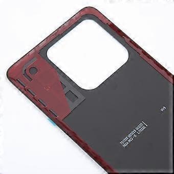 Original Batteri Bagside Cover til Xiaomi Poco X6 Pro 5G (Sort)