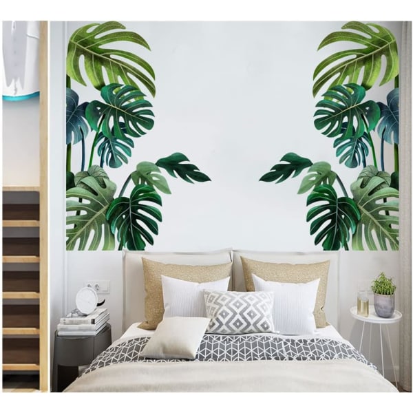 Green Plant Wall Sticker Tropical Wall Sticker,Plant Stickers,DIY