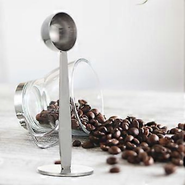 Espresso Malet Espresso Kaffe Måttsked Trä Mjöl Skopa Tesked Mätning Stor Kaffesked Kaffeböna Skopa