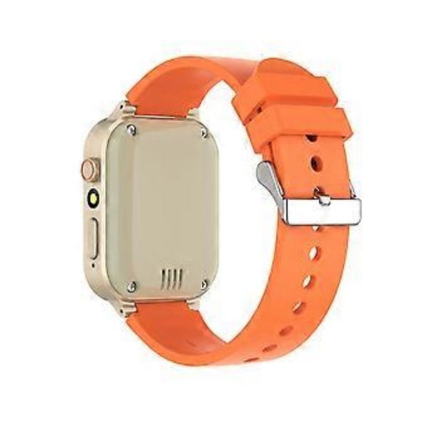 Ny Uppgraderad Stor Batteri Högupplöst Skärm Spelklockor Smart Kronograf Barnklocka (Orange)