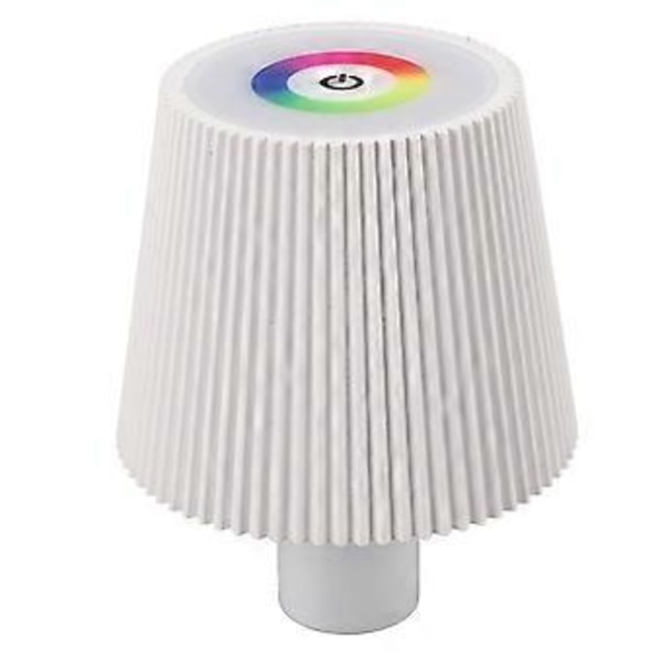LED Flaskelampe 4000mAh IP54 Vanntett Berøringskontroll Fargejusterbar USB Oppladbar Trådløs Vinflaskelampe Nattlys Hvit