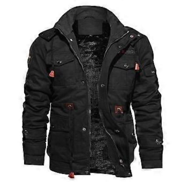 Højkvalitets Herrejakke Militær Taktisk Jakke Åndbar Letvægtsjakke Trenchcoat (3XL khaki)