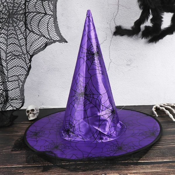 6-pack Häxhatt Halloween Kostymtillbehör Halloween W