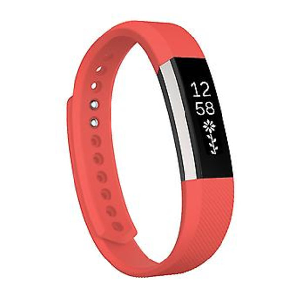 Silikoninen ranneke Fitbit Alta:lle (Punainen)