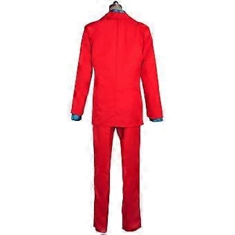 Miesten elokuva Joker Arthur Fleck Klovni Cosplay-asut (M)
