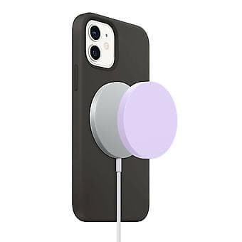 För iPhone 12 12 Pro Max Magsafe Magnetisk Trådlös Laddare Skyddsfodral (Rosa)