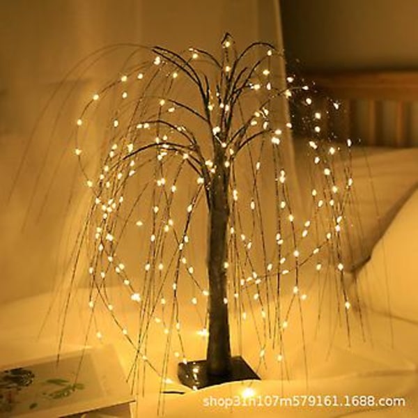20-tuumainen Willow Tree LED Bonsai -yövalo, paristoilla