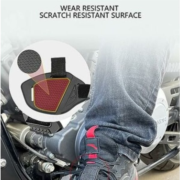 Motorcykel Shoe Protector, Motorcycle Selector Shoe Protector, Mo