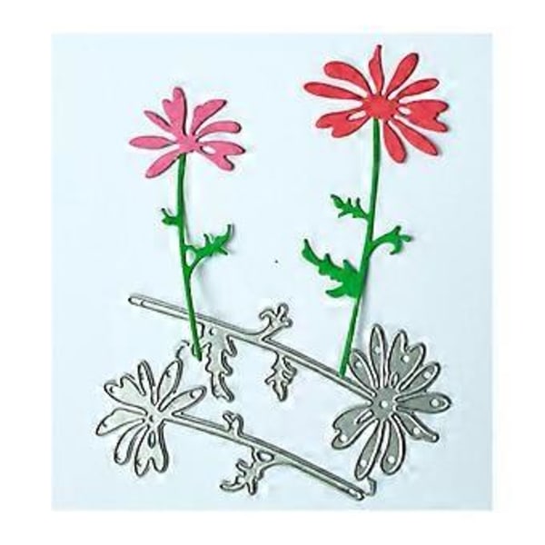 Kukkien Metallileikkurit Stencil Scrapbooking DIY Album Leimapaperi Kortti Käsintehtyihin Onnittelukortteihin Prägäys Koristelu Taideprojekteihin