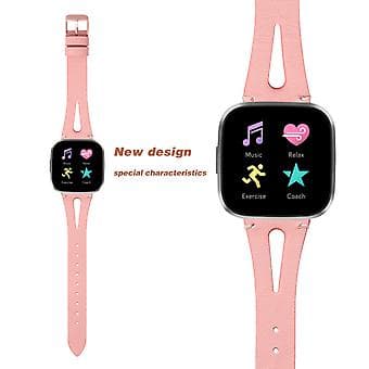 Armband till Fitbit Versa 2 (Rosa)
