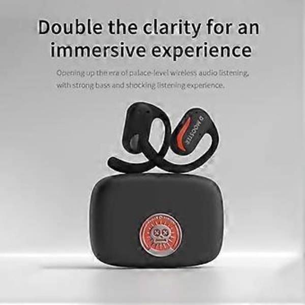 D MOOSTER D13 Pro Luftledning Bluetooth Hörlurar (Svart)