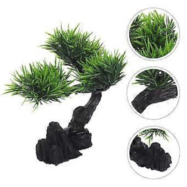 Kunstig Plante Sushi Sashimi Fad Dekoration Falsk Træ Dekoration Bordpynt