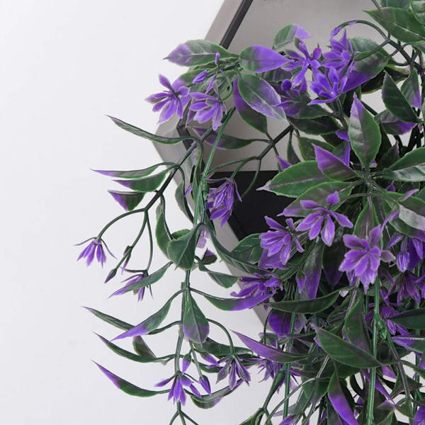 2 stk kunstig eføy kunstige grønne hengende planter for feiring