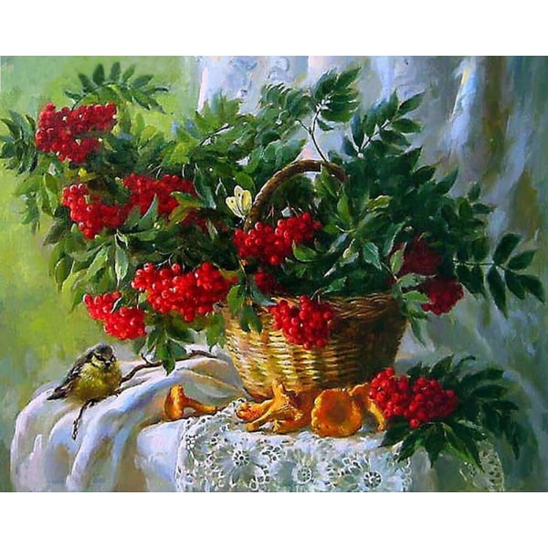 30 × 40 Cherry Harvest Diamond Painting (30 * 40, 1 stk) Diam