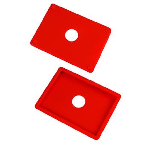 Passar Apple Magic Trackpad2 Silikonskyddsfodral Stötsäkert Pekplatta C (Svart)