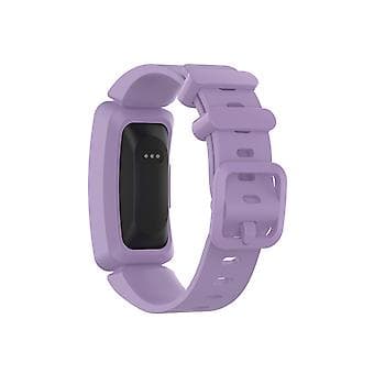 Smartwatch Silikon Urrem til Fitbit Inspire HR (Hvid) (Lyselilla)