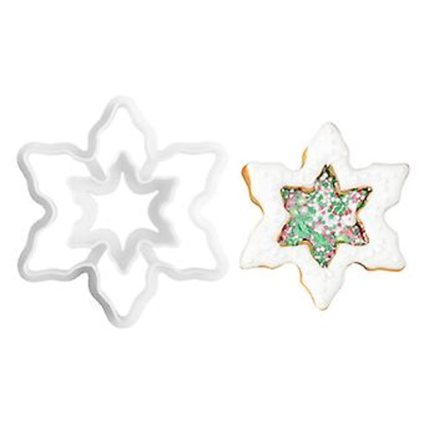 Julserie Kakformar Kexformar Fondant Tårtdekorationsverktyg Plast Sockerpasta Tårtdekoration Bakform (Julkulor)