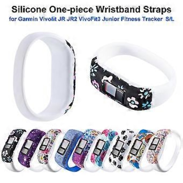 9 färger Mjukt armbandshållare för Garmin VivoFit JR för Garmin VivoFit JR2 Vivofit (Färg 3)