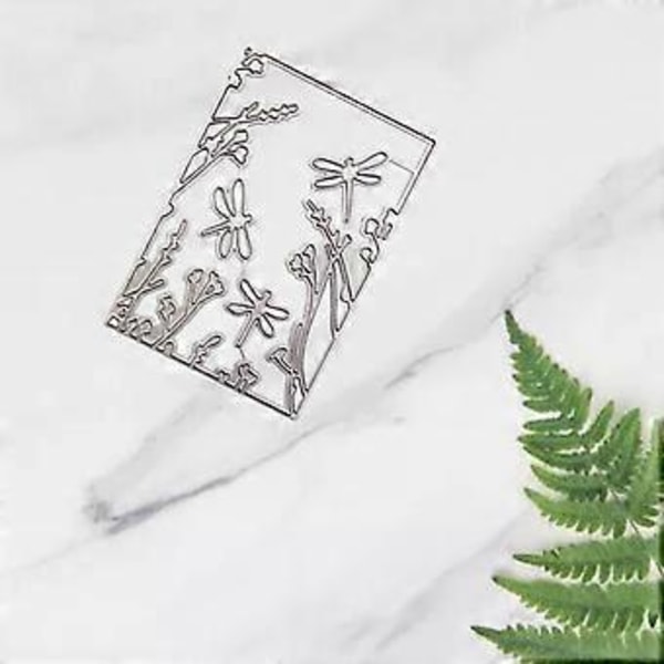 Metallstans for blomster - Sjablong for DIY-hobby, utklippsbok, album, kort, mal, preging, dekorasjon