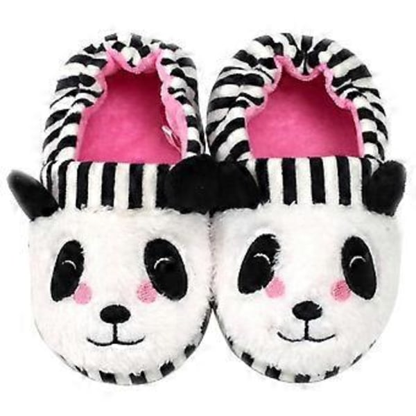 1 Pari Suloisia Lasten Tossuja Lämpimät Lasten Tossut Sarjakuva Panda Tossut