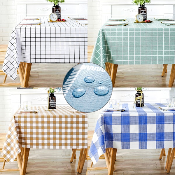 En bit (litet och elegant rutnät, 140*180cm) duk e
