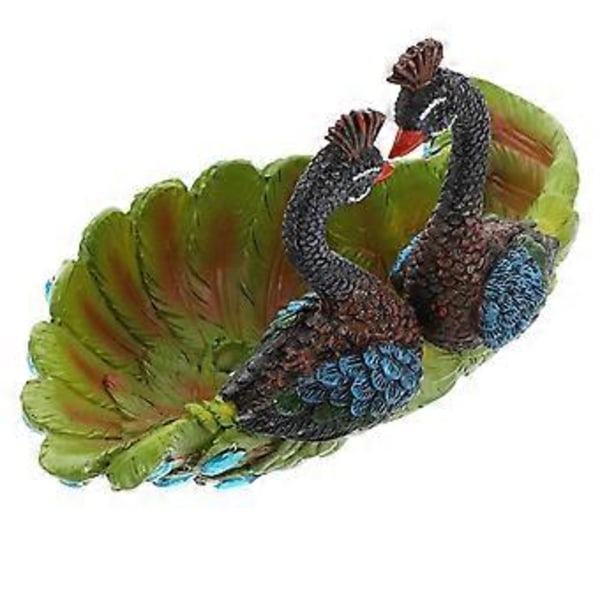 Mini Resin Blomkruka Suckulent Växtkruka Påfågelform Kreativ Blomkruka