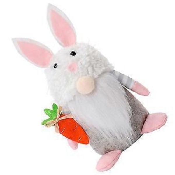 Påsk Tomte Ornament Kanin Tomte Docka Dekor Påsk Kanin Docka Prydnad