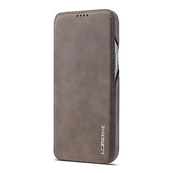 LC Ancient Series Læder Telefonetui Til iPhone 15 Plus (Kaffe)