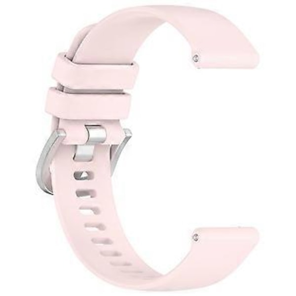 22MM Passar Huawei Watch GT5 silikonarmband Pro slätt armband (Rosa)