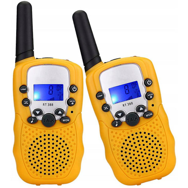 Barnens walkie-talkie, dubbelriktad radio med hans kristall 22-kanal