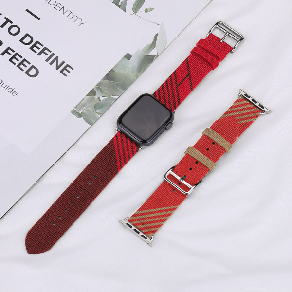 Rouge-yhteensopiva rannekoru Apple Watch 49mm 41mm 40mm 38mm