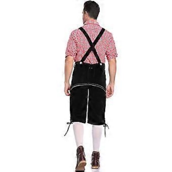 Mr. Oktoberfest -asu - Aikuisten suuri - InCharacter Baijerilainen mies aikuisten asu (S Punainen)
