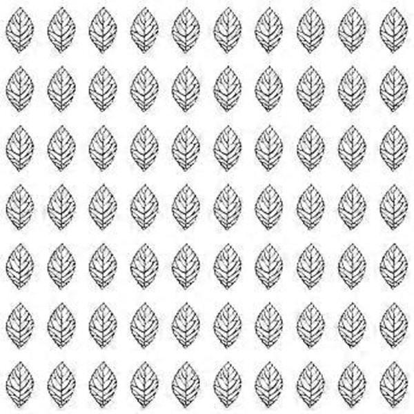 100 st Ihåliga Järnblad Formade DIY Håraccessoarer Hårnålar Material för Kvinnor DIY Huvudbonader Silver
