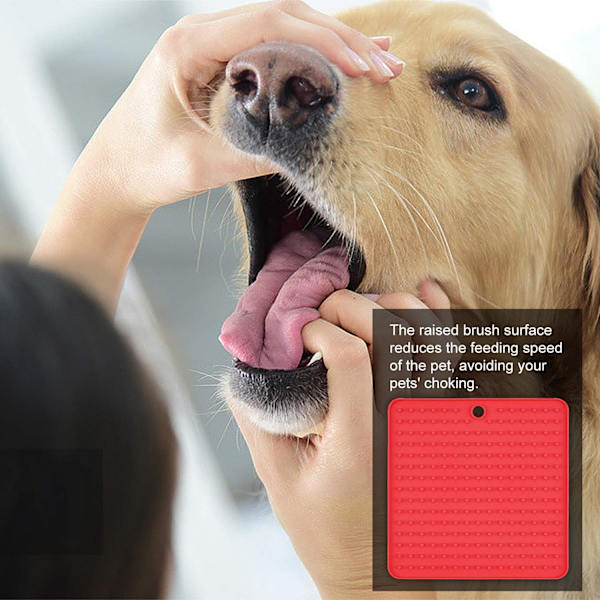 2-pack vattentät hundmatningsmatta, perfekt för att mata yao