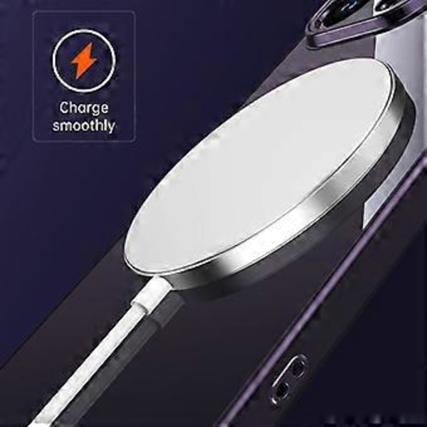 SULADA Drop-resistent Electroplateret Straight Edge Klar Telefon Cover til iPhone 15 TPU (Style A)