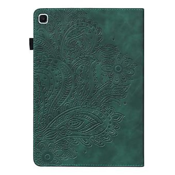 Til Samsung Galaxy Tab S6 Lite P610 TPU+PU Etui (Grøn)