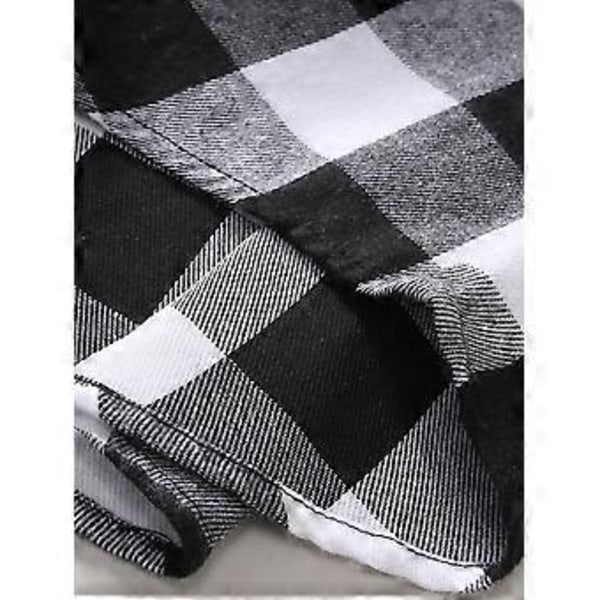 Pitkähihaiset miesten paidat, ruutupaidat (2XL Vihreä)