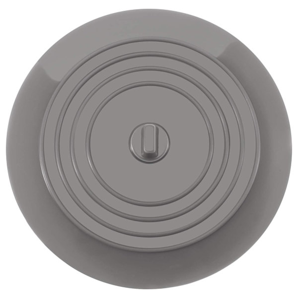 Badeprop i silikone, køkkenvaskprop, 15,3 cm i diameter