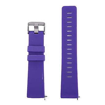 Silikoninen ranneke Fitbit Versa / Versa 2:lle (Violetti)