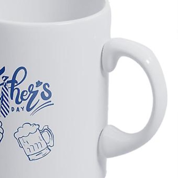 Keramisk Krus Glad Farsdag Tema Keramikk Kaffekopp for Hjemmekontor Reise